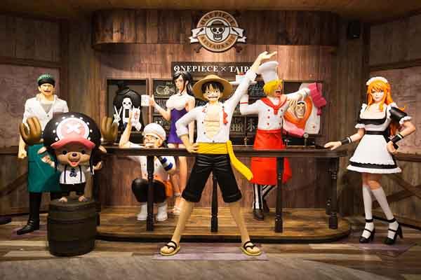 首間海外海賊王餐廳 台北熱血插旗